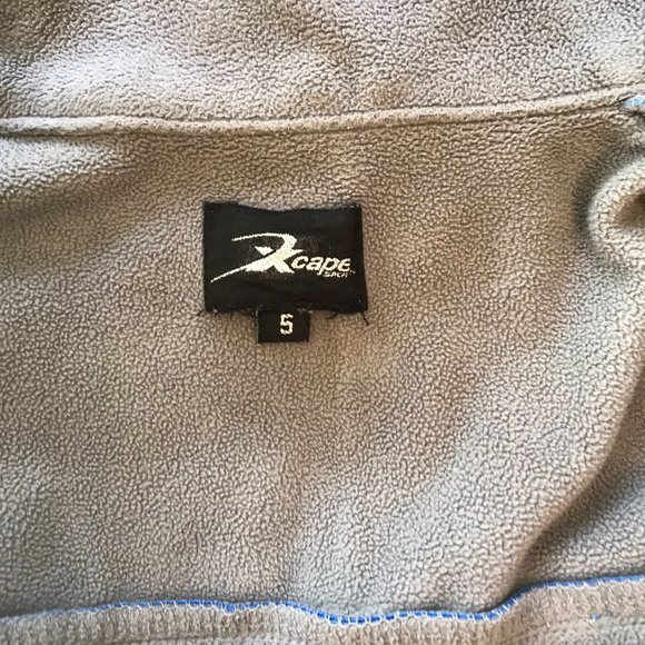 Windproof Softshell Blue Jacket no Hood - Picture 7 of 8